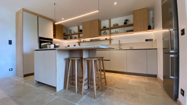 une cuisine moderne